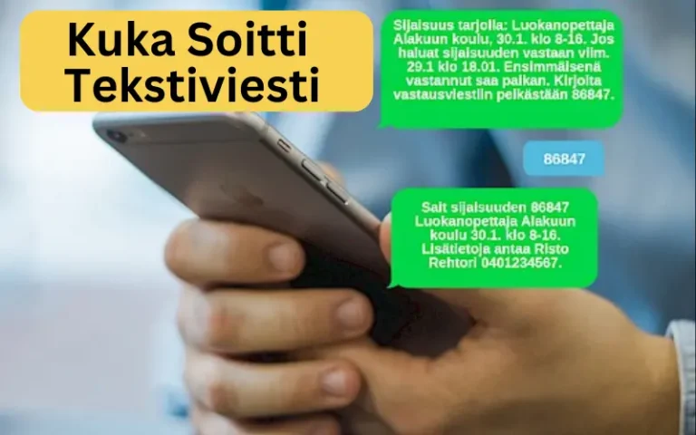 Kuka Soitti Tekstiviesti