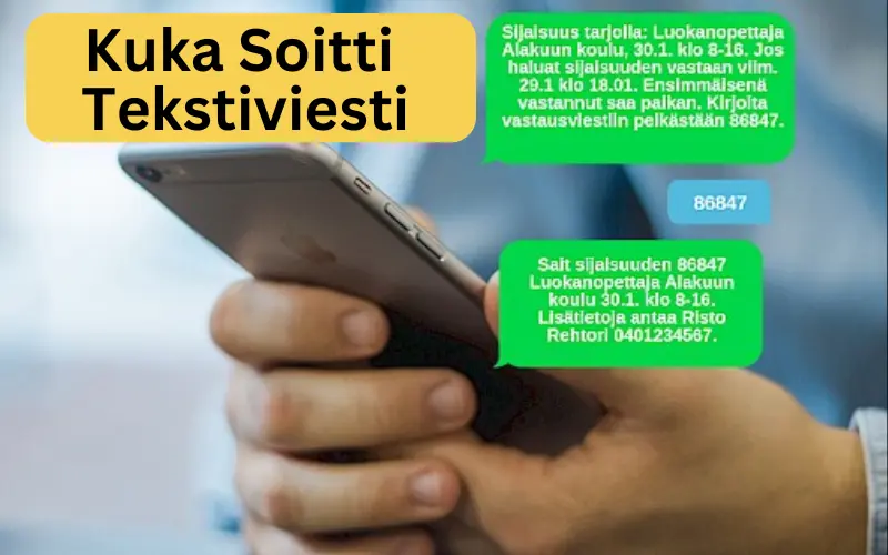 Kuka Soitti Tekstiviesti