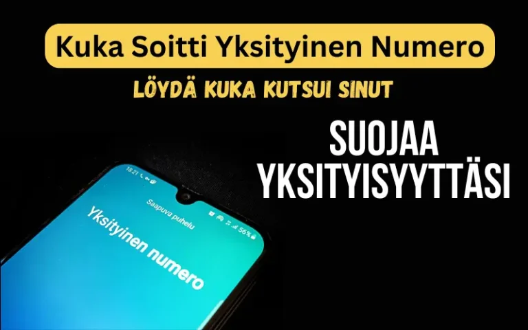 Kuka Soitti Yksityinen Numero